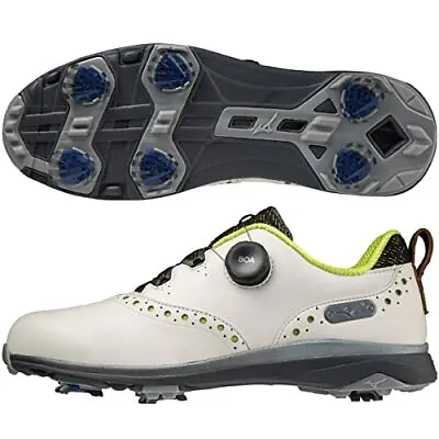 MIZUNO Golf Shoes NEXLITE PRO BOA WIDE 51GM2210 White Lime US11(28cm) • $81.07