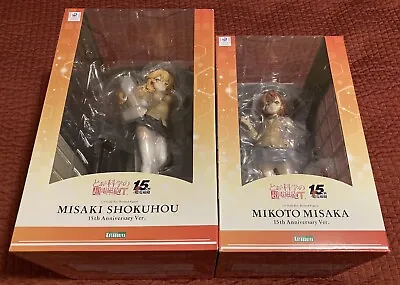 A Certain Scientific Railgun T Mikoto Misaka Misaki Shokuhou Kotobukiya Figure • $199.99