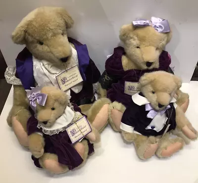 VanderBear Musical Soirée Family Of 4 Cornelius Alice Fuzzy & Fluffy • $125