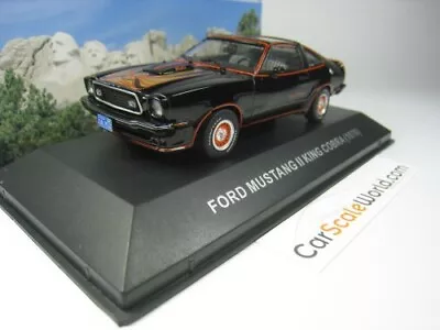 1978 Ford Mustang Ii King Cobra 1/43 Ixo Altaya (black) • $28.81