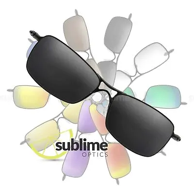 POLARIZED Black Replacement Lenses For Oakley Crosshair 2.0 ~ Smoke OO4044 • $25.95