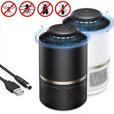 Electric Fly Gnat Killer Lamp Pests Fly Insect Trap Mosquito Bug Zapper Indoor • $15.99