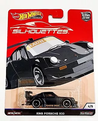 HOT WHEELS Premium SILHOUETTES RWB PORSCHE 930 CAR CULTURE 4/5 • $76.99