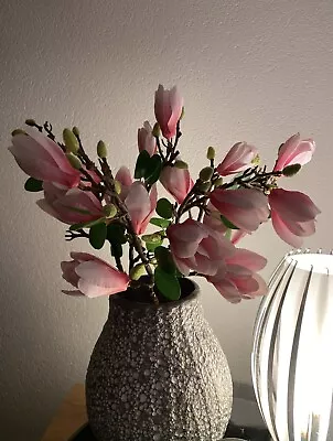 Artificial Magnolia Flower Branch • $8