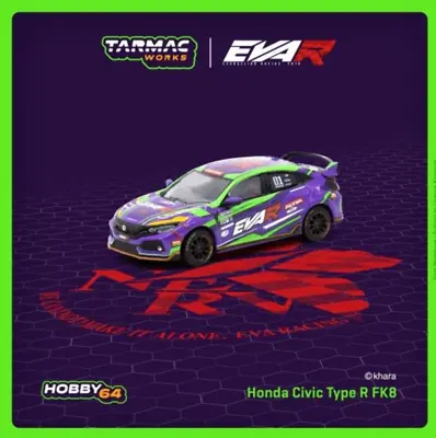 Tarmac Works - Honda Civic Type R FK8 - EVA Racing • $54.95