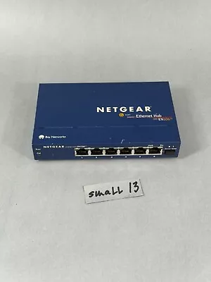 Netgear Ethernet Hub 6 Port 10 Base-T Model: EN106TP - Unit Only No Cable • $14.99