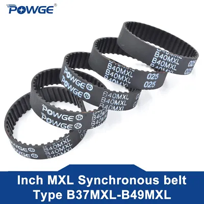 POWGE MXL Synchronous Belt B37/B38/B40/B41/B42/B43/B45/B46/B47/B48/B49 B40MXL • $7.99