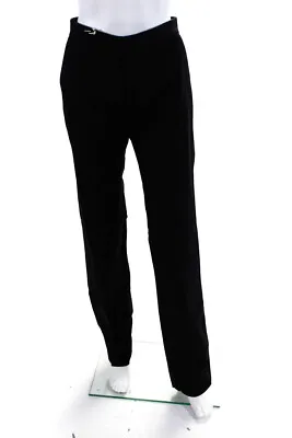 Versace Men's Mid Rise Straight Leg Vintage Dress Pants Black Size EUR 48 • $95.01