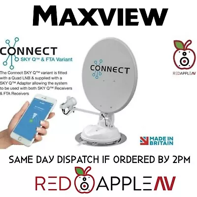 Maxview Connect Motorhome 65cm Satellite System SKY Q & Free To Air LNB Variant • £2098.99