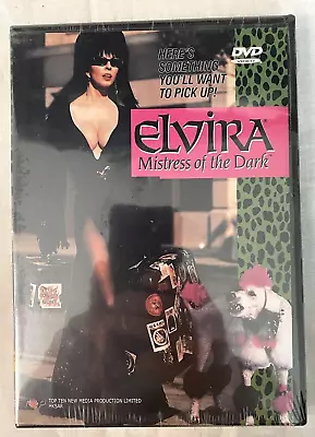 Elvira: Mistress Of The Dark - 1988 Film (DVD 1988) Unrated RARE NEW • $39.99