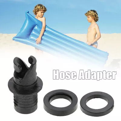 Air Foot Pump Valve Hose Adapter Connector For Inflatable Boat SUP Kayak • £3.76