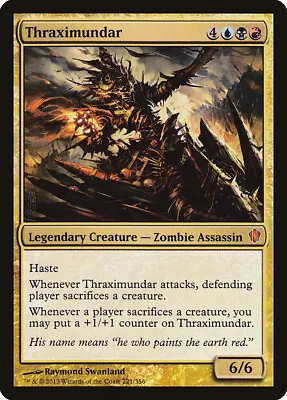 MTG Thraximundar  - Commander 2013 • $1.55