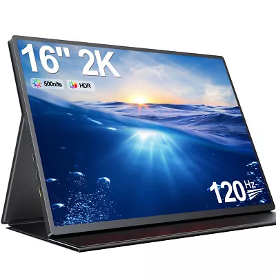 $299.99 • Buy UPERFECT 16  2K 1560*1600 Portable Monitor 120Hz Gaming Monitor 500nits 1200:1