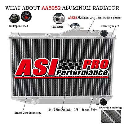 3 ROW Aluminum Radiator For TOYOTA COROLLA AE86 4AGE GTS 1983-1987 1984 1985 MT • $249