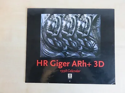 £14.95 • Buy H. R. Giger's ARh+ 3D 1998 Calendar.