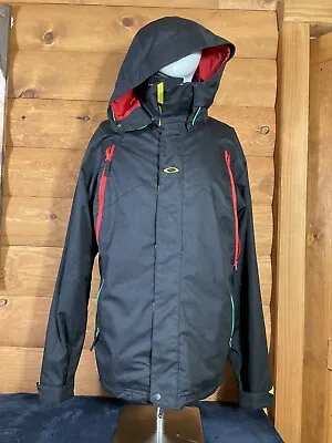 Oakley Rasta Colors Ski Jacket Size Medium • $90