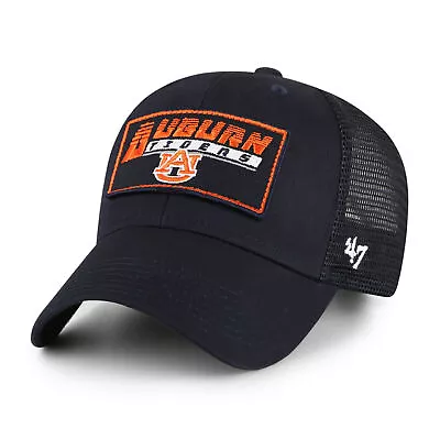 Youth '47 Navy Auburn Tigers Levee Trucker Adjustable Hat • $19.49