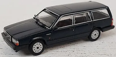 Minichamps NEW HO 1/87 Scale 1986 VOLVO 740 GL Station Wagon Dark Green Metallic • $39.99