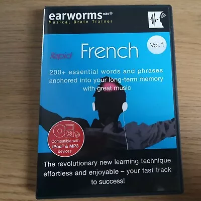 Berlitz Earworms CD Booklet Rapid Learn French VOL1 Learning Mixed Media T81 • £7.80