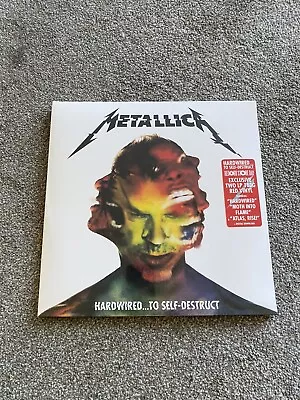 METALLICA Hardwired To Self-Destruct 2 X  Red Vinyl LP  • £35