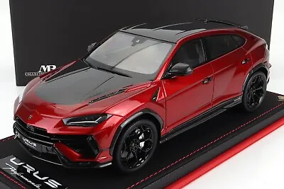 MR Collection LAMBORGHINI URUS PERFORMANTE 2022 ROSSO EFESTO 1/18 Scale LE99 • $499