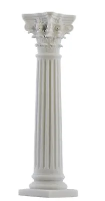 Corinthian Order Column Pillar Greek Architecture Cast Marble 15.75 Inches • £92.05