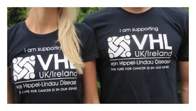 VHL UK/Ireland VHL Disease Charity Navy Cotton T-shirt  • £5