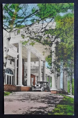 $0.99 • Buy Luray, VA, Mimslyn Hotel, Entrance, Handcolored Albertype, 1930's