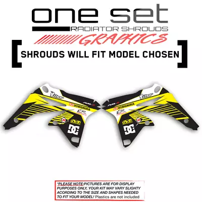 Rad Shrouds Rmz Rm Drz Sm 450 400 250 125 80 Ridgeline : Black Yw Graphics Kit • $49.99