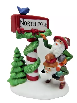Dept 56 North Pole Series Trimming The North Pole #56081 With Box/Sleeve • $15.74