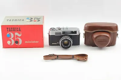 《 EXCELLENT+4 In CASE 》 YASHICA MINISTER W/45mm F2.8 Film Camera From JAPAN • £96.59