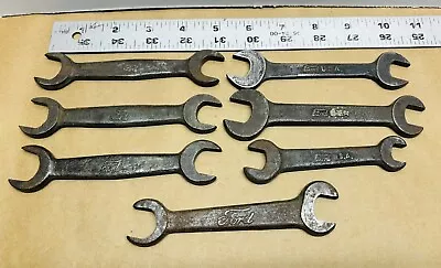 Lot Of 7 Vintage Ford Script USA Open End  Wrench T-1917 • $14.99
