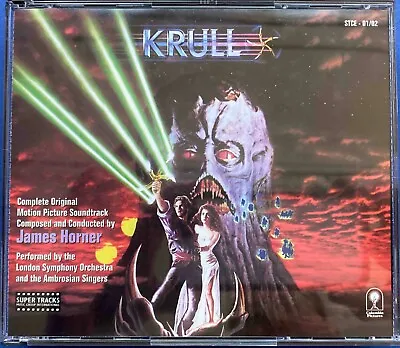 Krull 'Complete' 2x CD Soundtrack James Horner US Release • £80