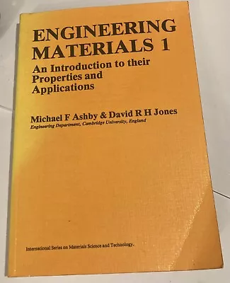 Engineering Materials: An Introduction To Their Properties And Applications: V.1 • £2.30