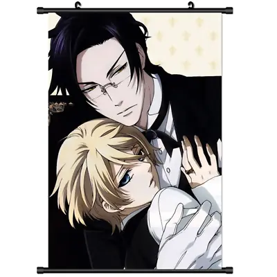 Anime Black Butler Undertaker Grell Wall Scroll Poster Cosplay S3279 • £2.88