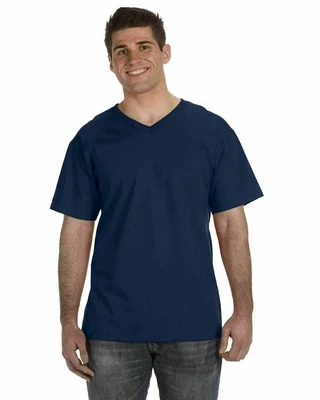 $9.99 • Buy Fruit Of The Loom Men's 100% Cotton V-Neck T-Shirt Vee Tee S-3XL 39VR
