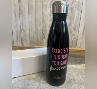 Victoria's Secret Black Water Bottle • $39