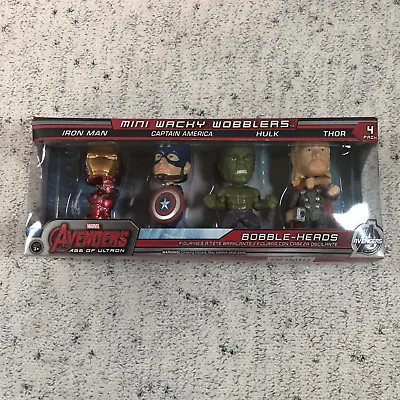 FUNKO Avengers Age Of Ultron Mini Wacky Wobblers Bobble Heads Set NIB • $18.49