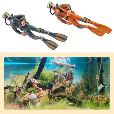 $12.99 • Buy Diver Fish Tank Aquarium Ornament Simulation Aquarium Decoration Accessories