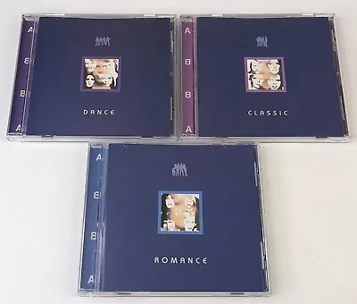 ABBA 3x CD Dance Classic Romance Set 1999 Polar Music • £9.99