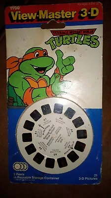 1991 3D View Finder Teenage Mutant  Ninja Turtles 3 Pack • $58.99