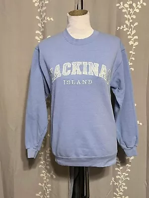 Vintage 90s Mackinac Island Michigan Crewneck Sweatshirt Adult Size Small • $16.50
