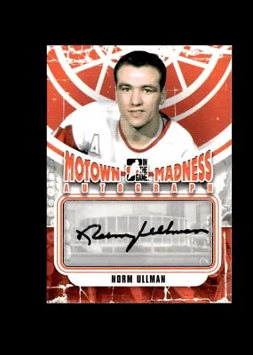 Norm Ullman 2012-13 In The Game Motown Madness - Autographs • $14.99