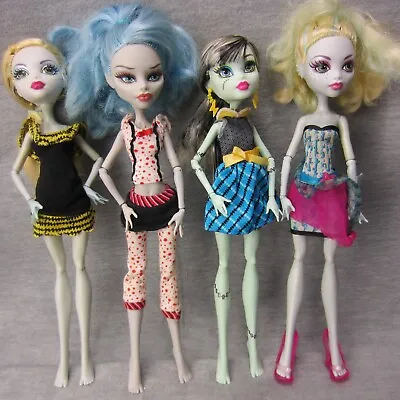 Monster High Doll Lot Of Four Ghoulia Lagoona Frankie • $41.99