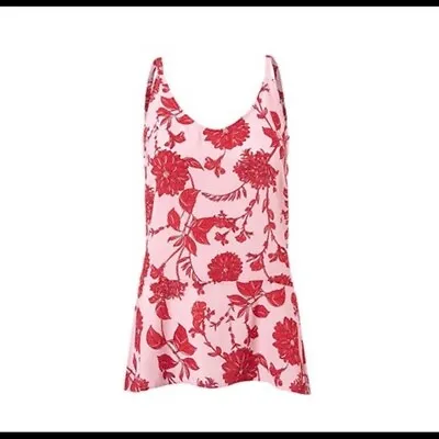 Darling Cabi # 5533  Adore Cami  Floral Print Sleeveless Cami Top EXCELLENT SM • $19.95
