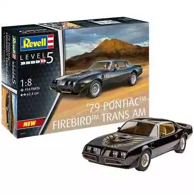 Revell Pontiac Firebird Trans Am Car 79 Version Plastic Model Kit Big Scale 1:8 • £114.99