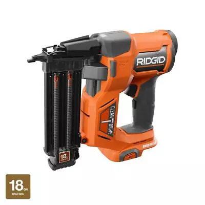 $119.99 • Buy RIDGID 18V Lithium-Ion Brushless Cordless 18-Gauge 2-1/8 In. Brad Nailer (Tool