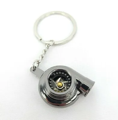 New JDM Boost Anodized Gunmetal Racing Turbo Charger Accessory Key Ring Keychain • $9.95