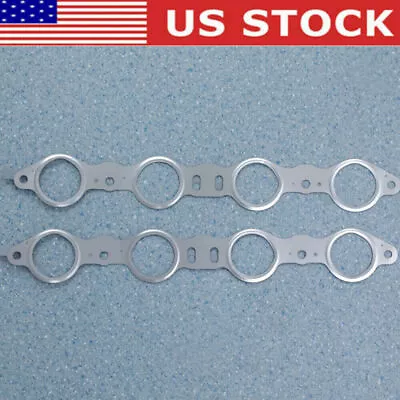 GM Exhaust Manifold Gasket 12617944 Set Of 2 For LS1 LM7 LR4 LQ4 LS6 L59 US • $11.99