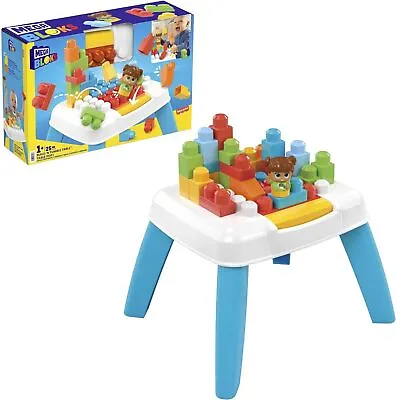 MEGA BLOKS Fisher-Price Toddler Building Blocks Build N Tumble Activity Table • £19.99